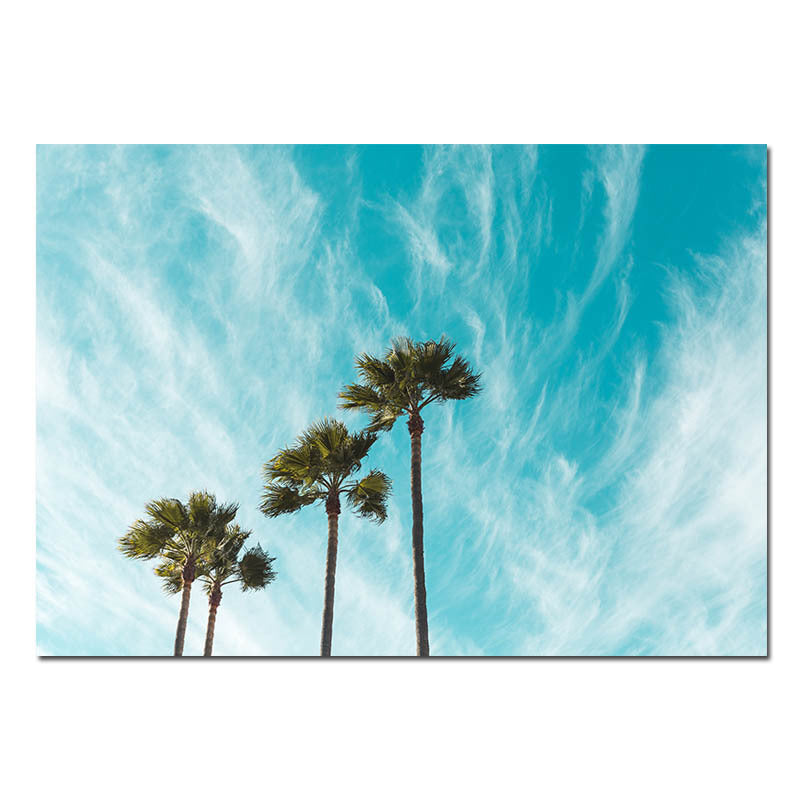 Beach Vibe Painting Poster