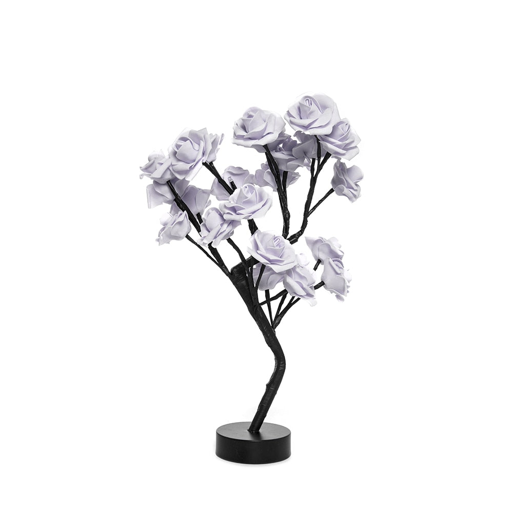 Rose flower table lamp - Pure Daily Needs