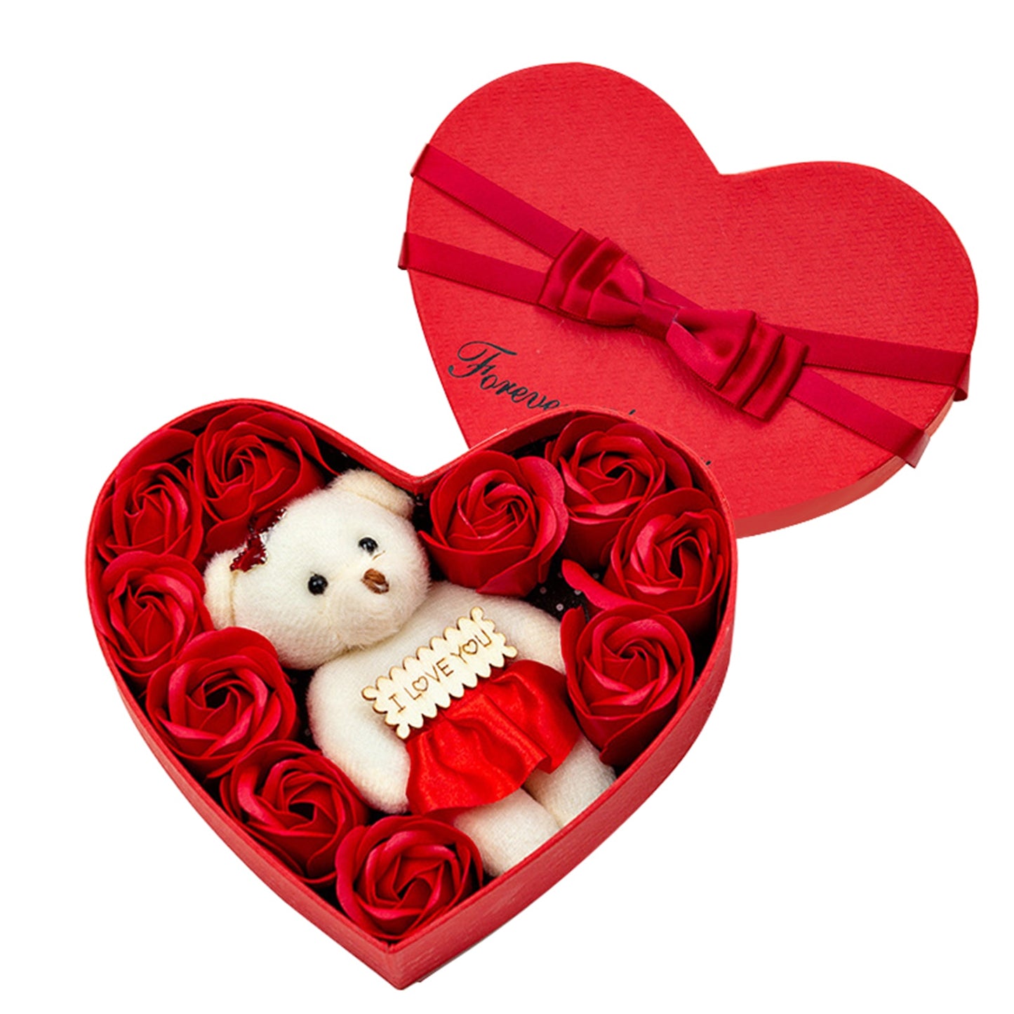 Soap flower gift box