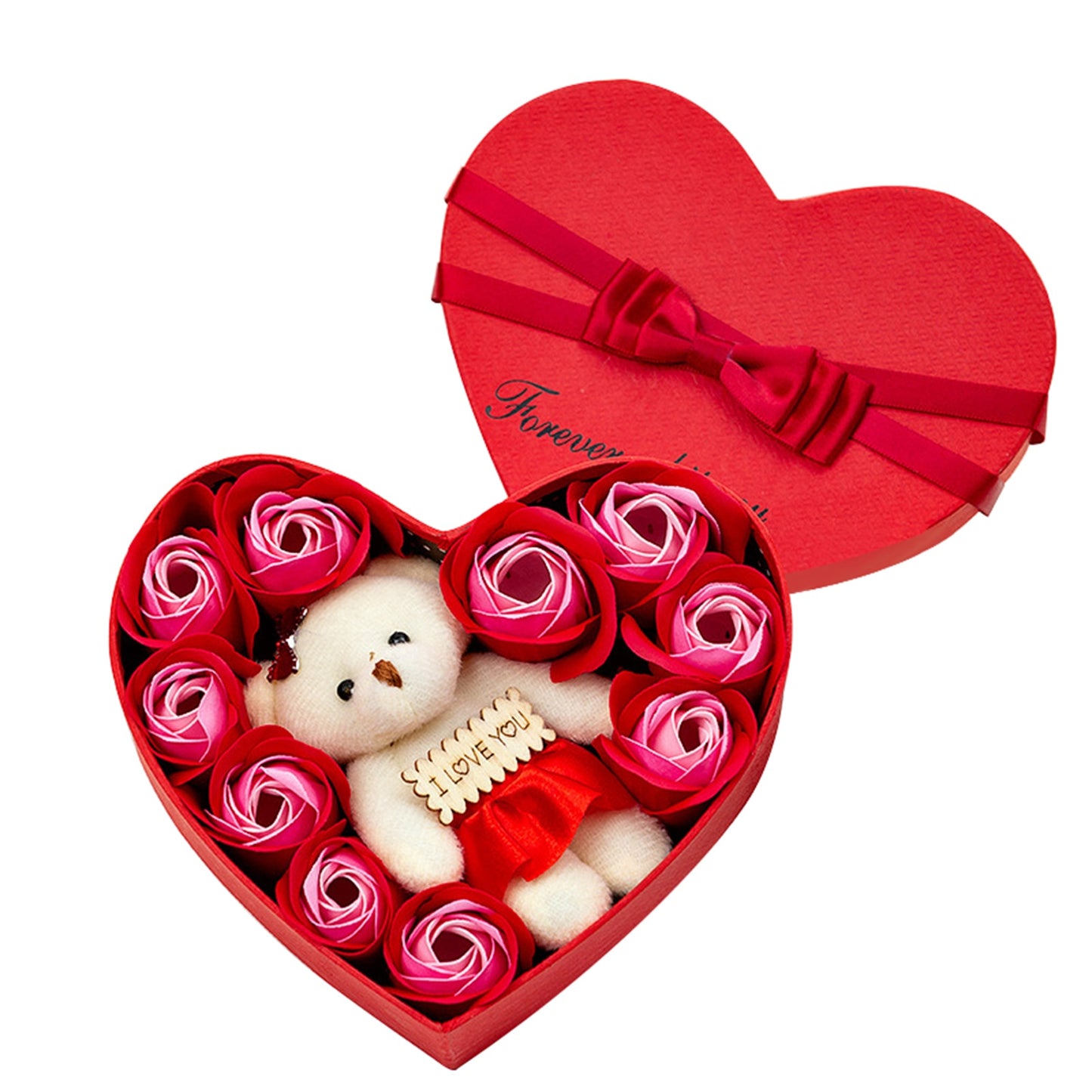 Soap flower gift box