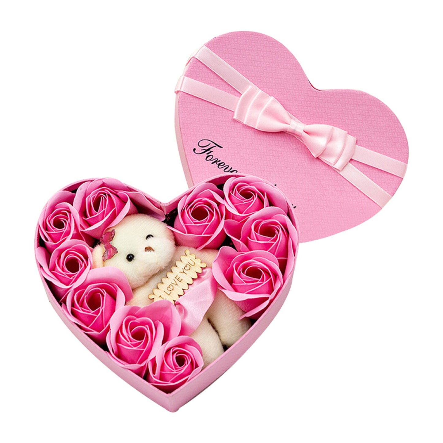 Soap flower gift box