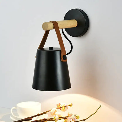 Wooden Wall Lamp