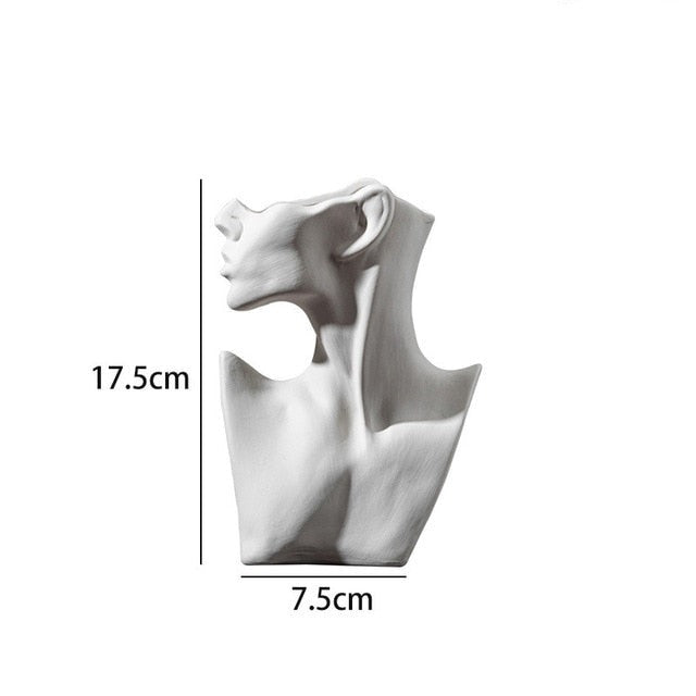 Woman Body Ceramic Vase - Pure Daily Needs