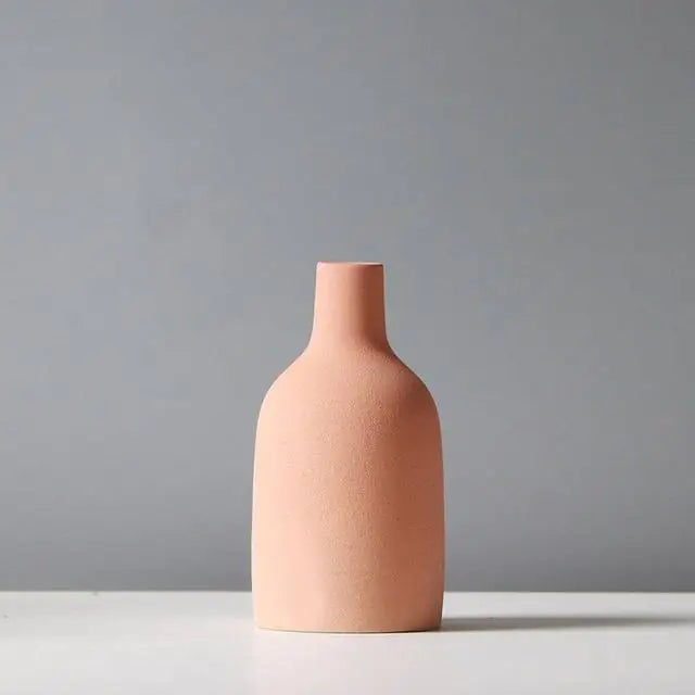 Scandinavian design ceramic vase