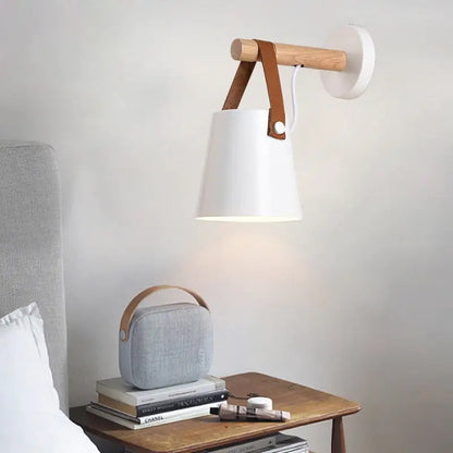 Wooden Wall Lamp