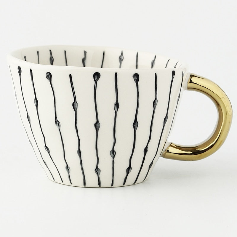 Hand Painted Ceramic Mugs - Pure Daily Needs