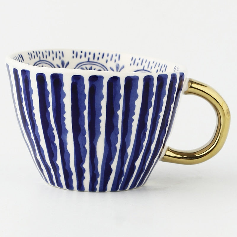 Hand Painted Ceramic Mugs - Pure Daily Needs