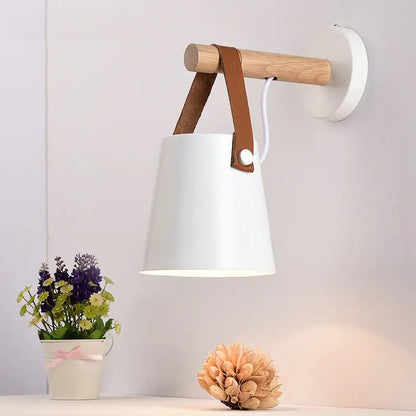 Wooden Wall Lamp