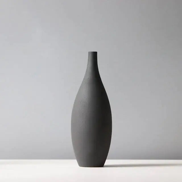 Scandinavian design ceramic vase