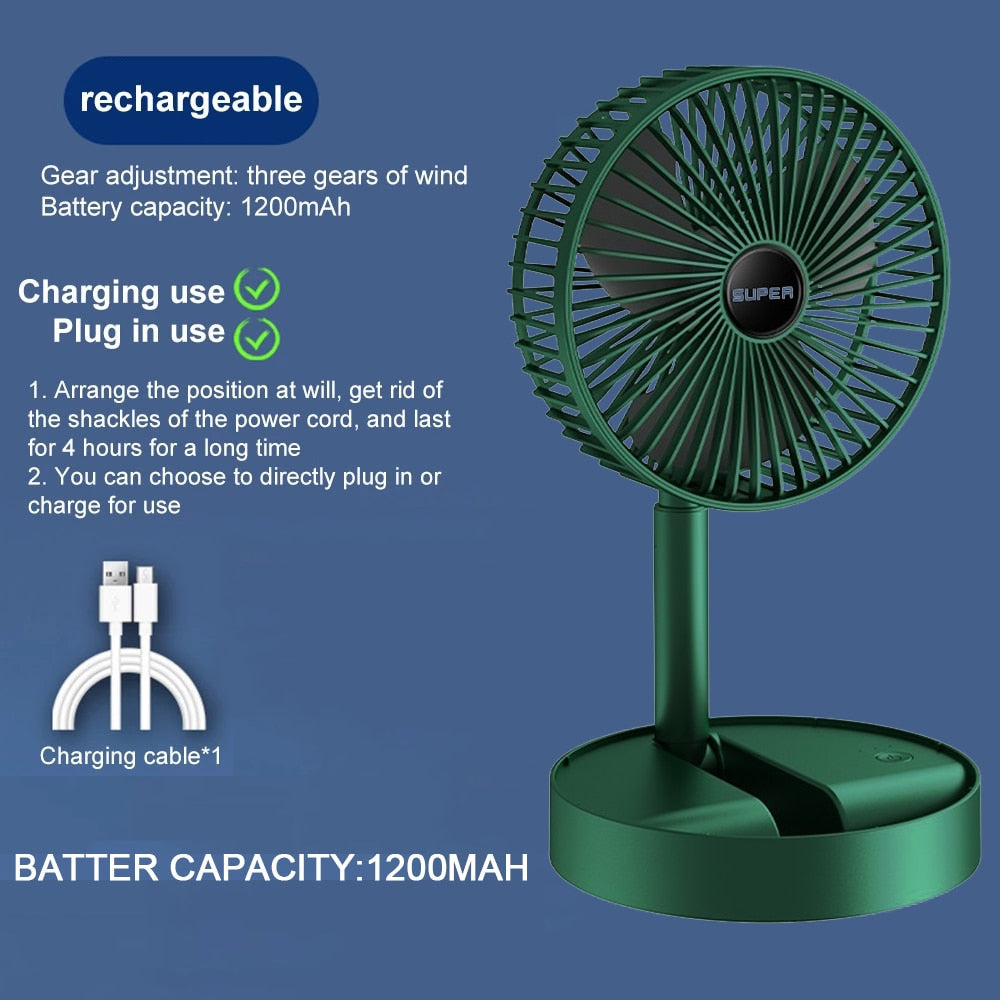 Portable mini fan