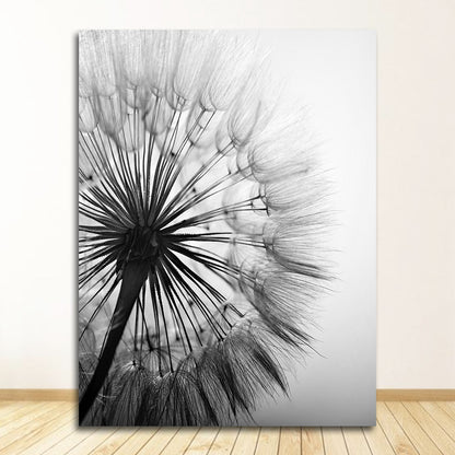 Abstract Dandelion Flower Canvas Painting