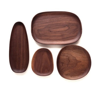 Whole wood tableware set