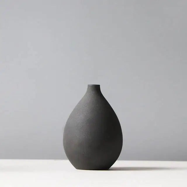 Scandinavian design ceramic vase