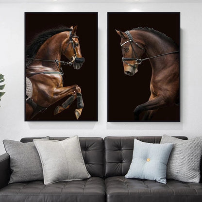 Canvas Modern Horse Poster