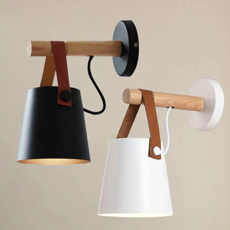 Wooden Wall Lamp