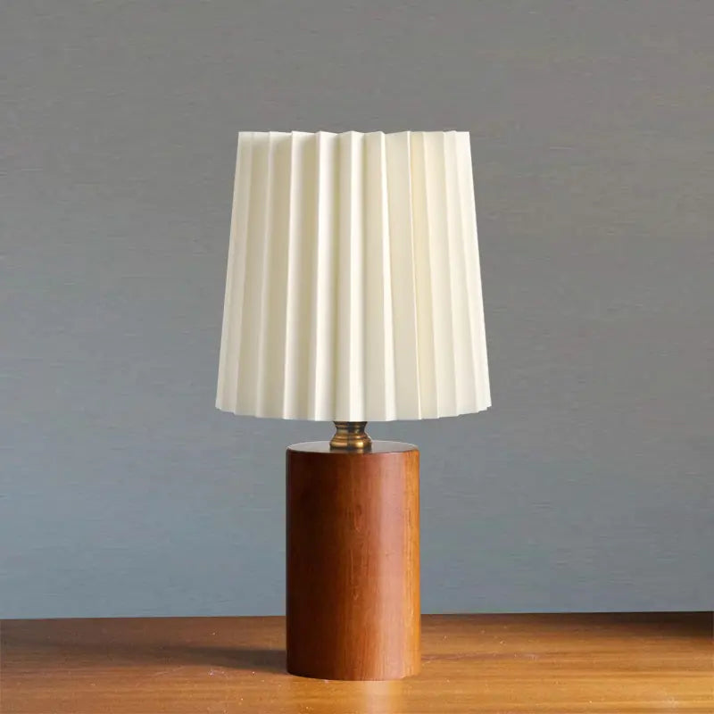 Pleated Medieval Table Lamp - Pure Daily Needs