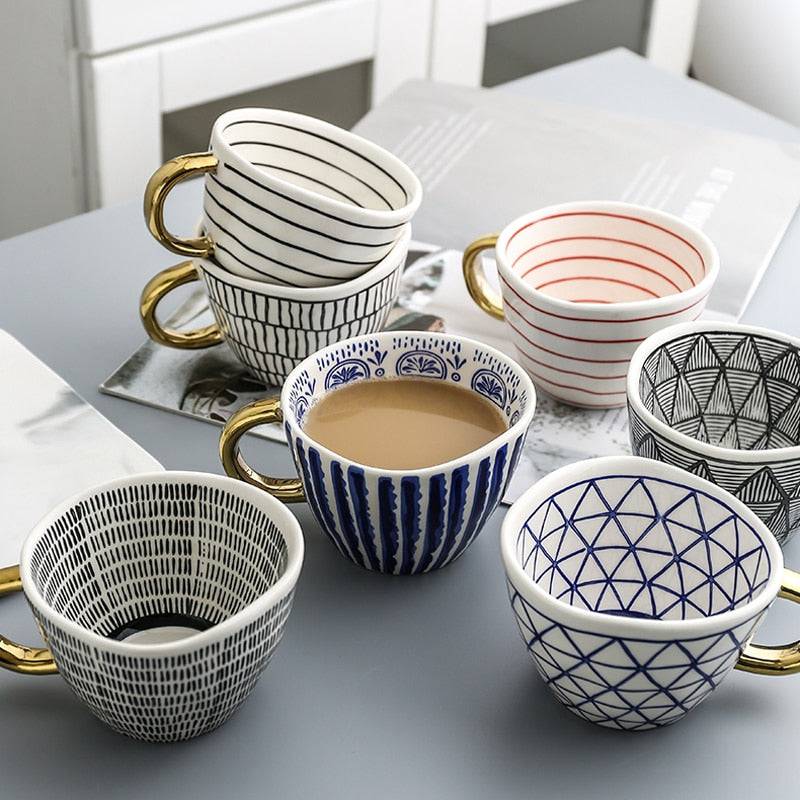 Hand Painted Ceramic Mugs