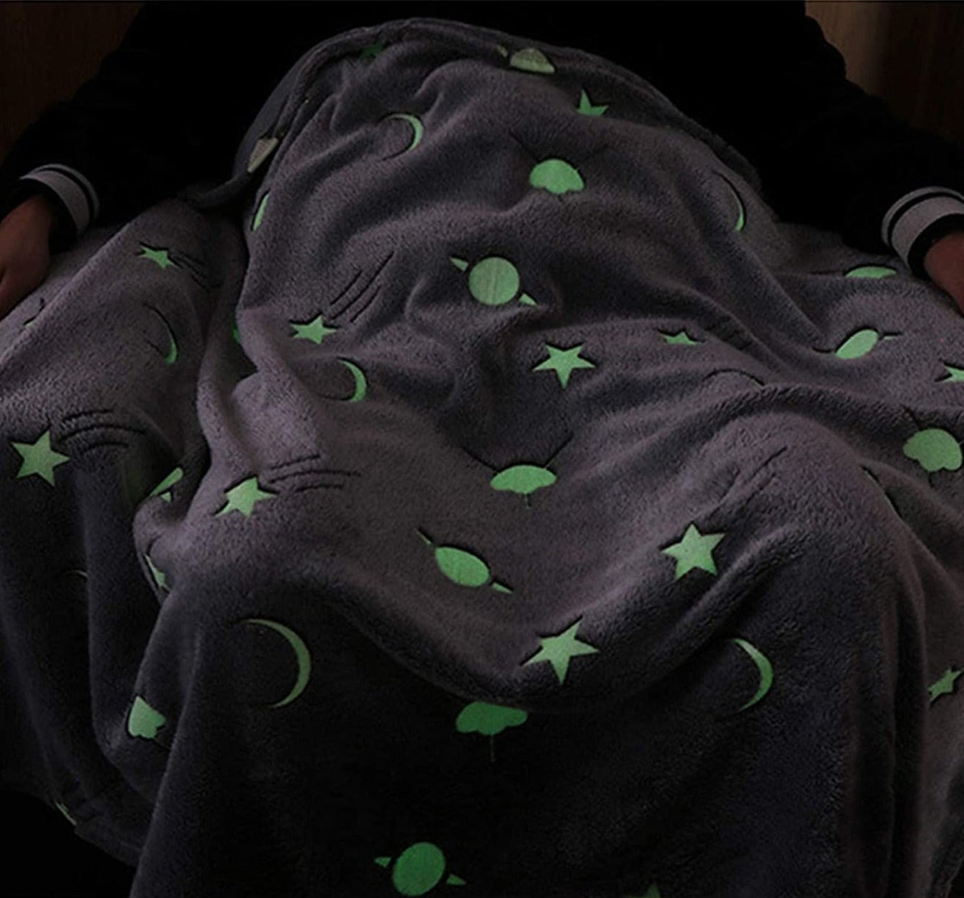 Glow in the dark throw blanket - Pure Daily Needs