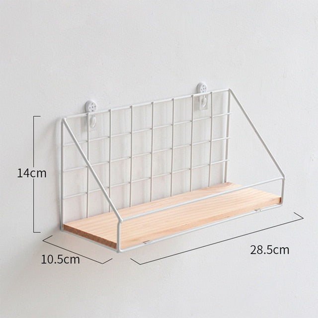 Nordic Wooden Wall Hanging Shelves - Pure Daily Needs