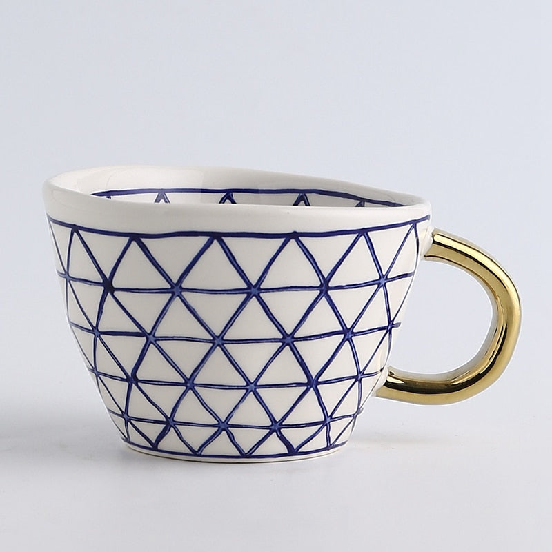 Hand Painted Ceramic Mugs - Pure Daily Needs